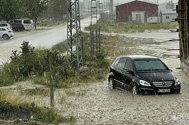 Ağrı ve Iğdır'da sağanak etkili oldu