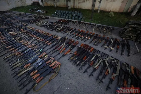 Azerbaycan Cumhurbaşkanı Müşaviri Hikmet Hacıyev, Karabağ'da ele geçirilen silahların listesini açıkladı - 14