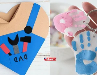 Babalar Günü için el yapımı hediyeler ve yapılışları!