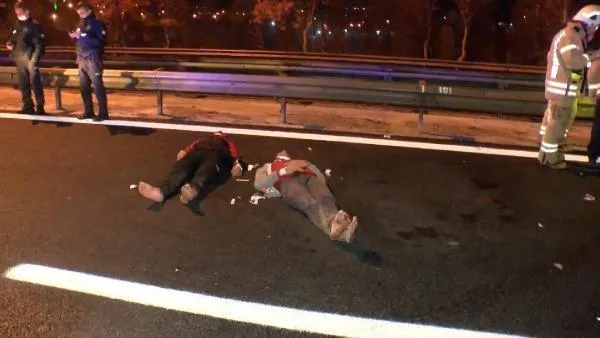 Büyükçekmece TEM'de can pazarı! Bir taksiden dokuz kişi çıktı-2