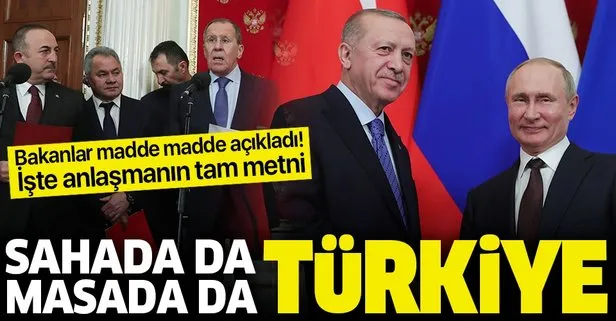 Son dakika haberi: İdlib Anlaşması maddeleri nelerdir? Türkiye ve Rusya arasında anlaşma sağlandı!
