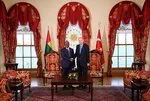 Başkan Erdoğan Gine Bissau Devlet Başkanı Umaro Sissoco Embalo’yu Dolmabahçe’de kabul etti