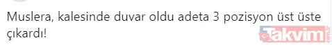 Muslera kalesinde devleşti! Sosyal medyada yer yerinden oynadı... - 12