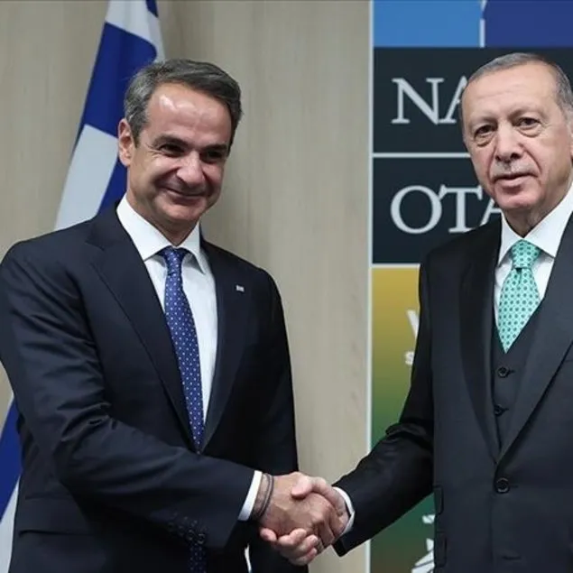 Miçotakis ile görüştü