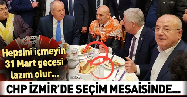 Muharrem İnce'den rakı sofralı paylaşım