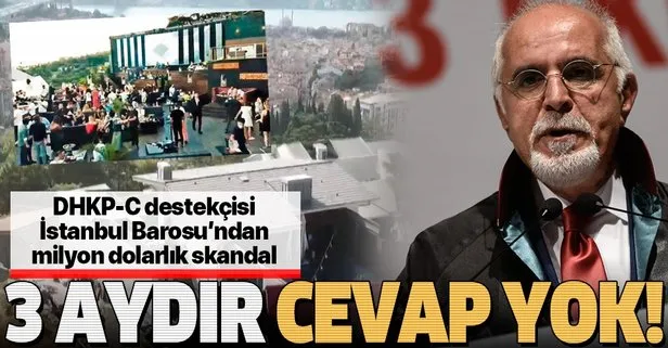 SON DAKİKA: İstanbul Barosu’nun 5.5 milyon dolarlık ’gece kulübü’ skandalına 3 aydır cevap yok!
