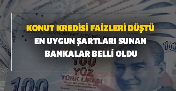 Halkbank, Ziraat Bankası, İNG, Akbank, Yapı Kredi, TEB, Vakıfbank konut kredisi faiz oranları... 0.49-0.79-0.90 faiz müjdesi!