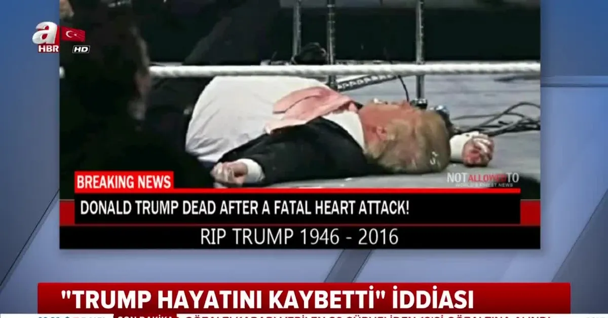 ‘Trump öldü’ yalanı provokasyon testi mi (Video)