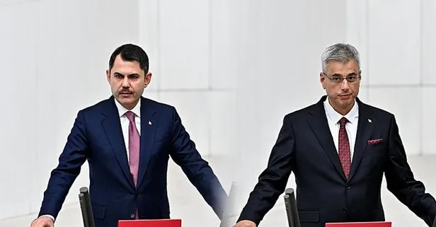 Çevre, Şehircilik ve İklim Değişikliği Bakanı Murat Kurum ve Sağlık Bakanı Kemal Memişoğlu yemin etti