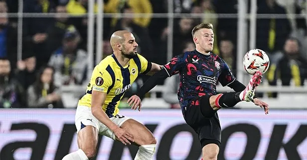 Avrupa'da kayıp! Fenerbahçe - Rangers: 1-3 | MAÇ SONUCU
