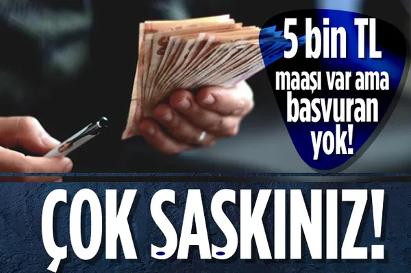5 bin TL maaşı var ama başvuran yok! Başkan isyan etti: Açıkçası şaşkınız!-1