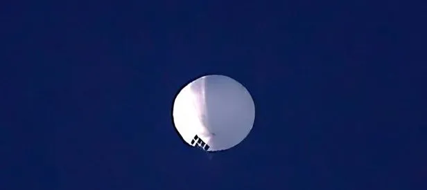 Pentagon şokta! ABD üzerinde Çin istihbarat balonu