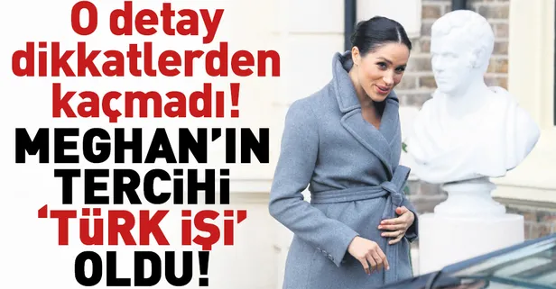 Meghan Markle'a Türk işi "Fatıma eli yüzüğü"