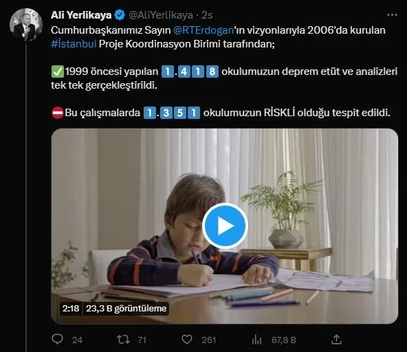 Başkan Erdoğan'ın başlattığı projeyle İstanbul'daki okullarda büyük dönüşüm: "1223 okul yeniden yapıldı ve güçlendirildi!"-2