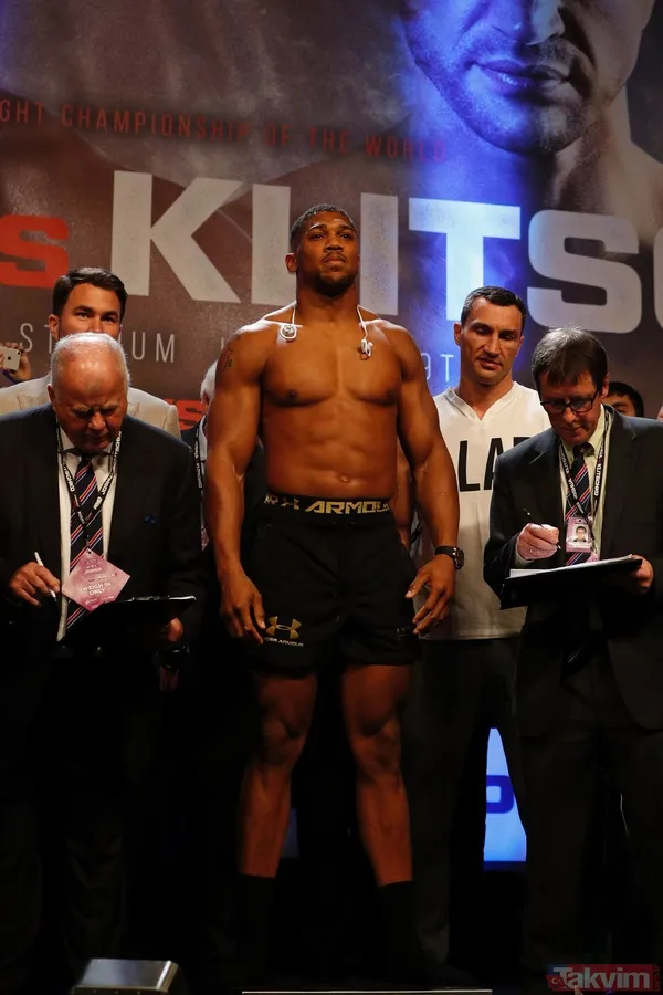 Anthony Joshua - Wladimir Klitschko maçı nefes kesti! - 11
