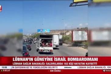 İsrail Tehdidi sonrası Lübnan’dan kaçış!
