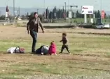 Kahramanmaraş'ta dehşet! Çocuklarının gözü önünde döverek bayılttı