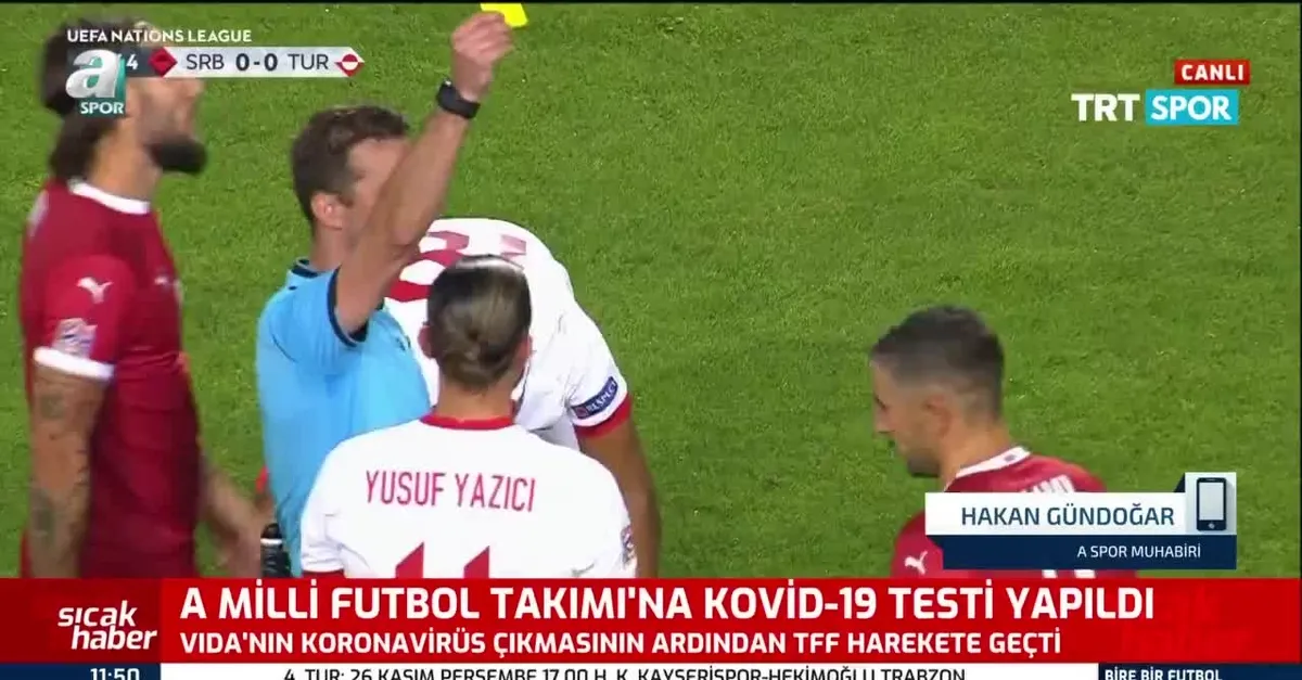 A Milli Futbol Takım'a Hırvatistan maçı sonrası koronavirüs testi yapıldı! Peki şimdi ne olacak?