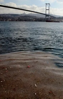 İstanbul Boğazı'nda korkutan görüntü