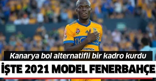 İşte 2021 model Fenerbahçe! Sarı-Lacivertliler bol alternatifli bir kadro oluşturdu