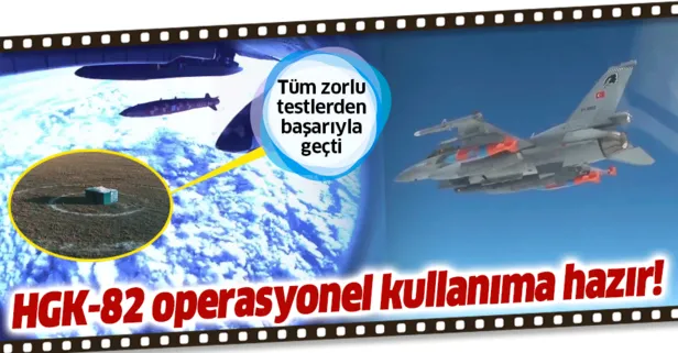 HGK-82 operasyonel kullanıma hazır