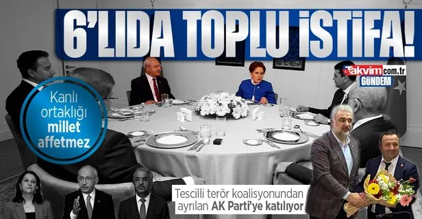 6’lı koalisyonda HDP krizi! Gelecek Partisi Avcılar ilçe yönetimi istifa ederek AK Parti’ye geçti: İyi Parti’de toplu istifalar gelebilir