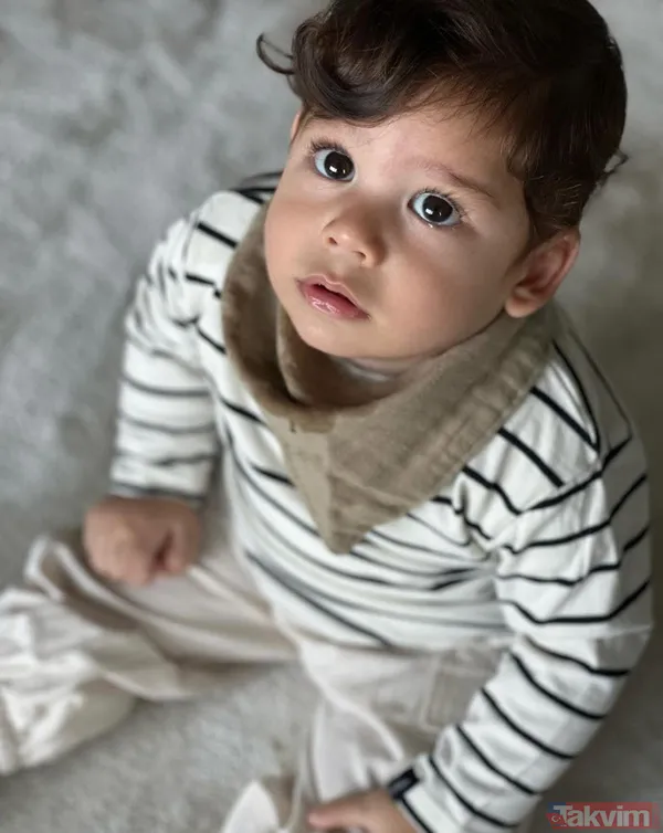 "Evde 3 tane Burak var" Fahriye Evcen oğulları Karan ve Kerem'le paylaşım yaptı Kerem'in ağabeyine benzerliği olay oldu! Eşi Burak Özçivit... - 6