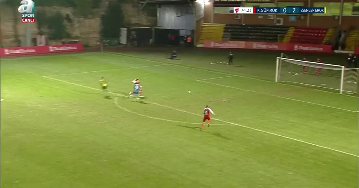 GOL | Fatih Karagümrük 0-3 Esenler Erokspor