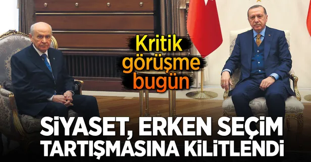 Siyaset erken seçim tartışmasına kilitlendi