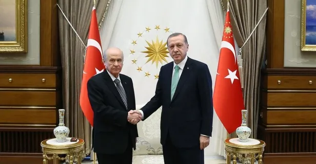 Erdoğan'dan Bahçeli'ye tebrik telgrafı