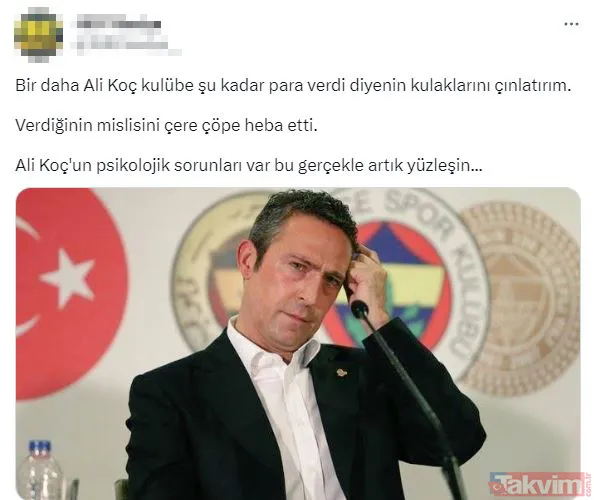 Takvim.com.tr olay yerinde! Fenerbahçe taraftarından Ali Koç'a yoğun tepki! "Pılınızı pırtınızı toplayın çekin gidin" |ÖZEL HABER - 11