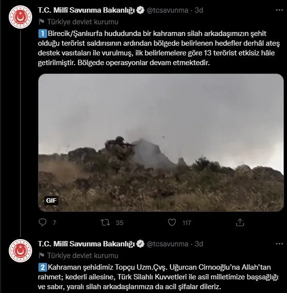 Teröristlerden sınır karakoluna saldırı: 1 asker şehit, 4 asker yaralı! MSB duyurdu: 13 terörist etkisiz hale getirildi-3