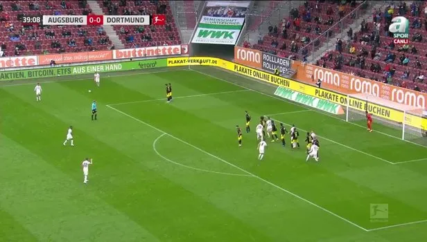 Bundesliga Augsburg 1-0 Borussia Dortmund | GOLÜ İZLE