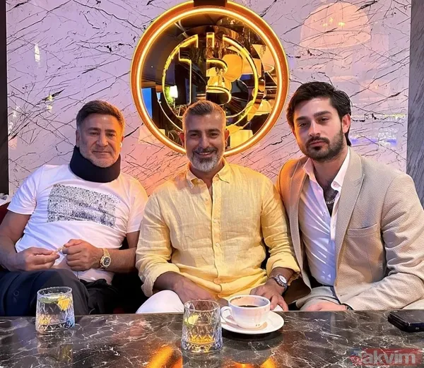 Boyunluklu fotoğrafı şoke etti! İzzet Yıldızhan apar topar hastaneye koştu! Denize atladığı sırada başına bakın ne geldi! - 6