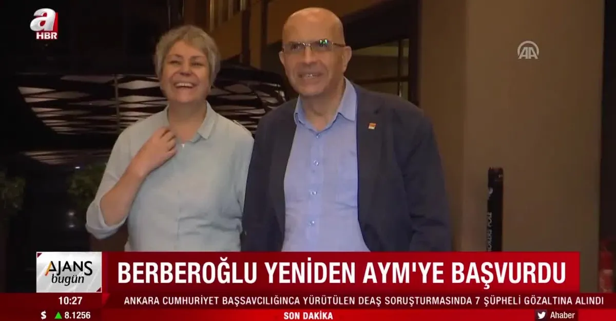 CHP, Enis Berberoğlu için AYM'ye başvurdu!