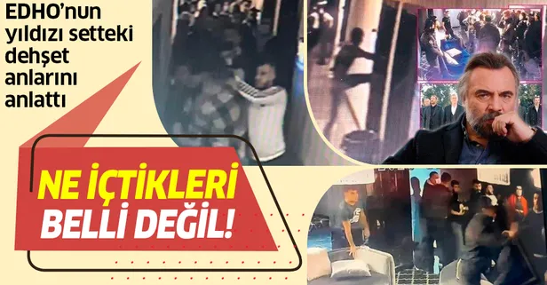 EDHO ekibine saldıranlar suç makinesi çıktı! Başrol oyuncusu Oktay Kaynarca o anları anlattı: Ne içtikleri belli değil