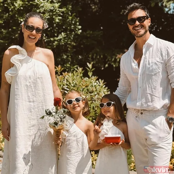 Sinem Kobal’dan kızlarıyla yepyeni paylaşım: Minik kızının peruklu ev hali dikkat çekti! - 10