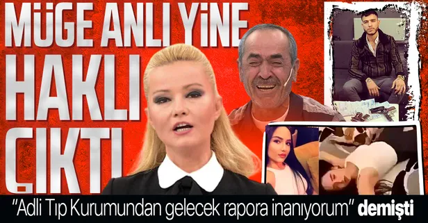 Müge Anlı Aleyna Çakır soruşturmasında yine haklı çıktı! “Adli Tıp Kurumundan gelecek rapora inanıyorum” demişti...