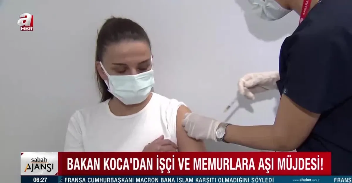 Aşı sırası işçi ve memurlarda