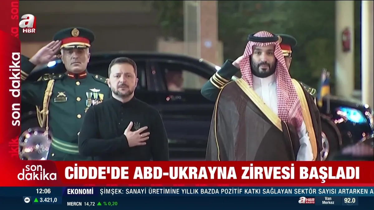 Ukrayna ve ABD Cidde’de masaya oturdu!