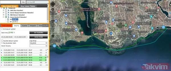 CHP'li İBB Başkanı Ekrem İmamoğlu vatandaş trafik çilesi çekerken 'Çevre 1' adlı tekneyi kendine makam aracı yaptı - 34