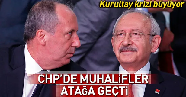 CHP’de kurultay krizi büyüyor!