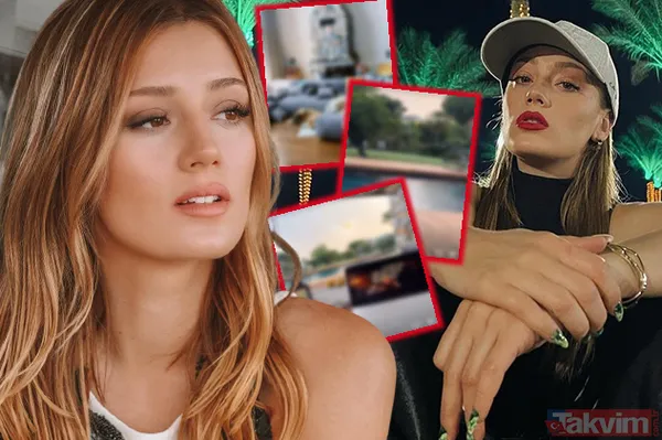 6 yıl önce İzmir’e yerleşen Gizem Karaca’nın havuzlu lüks villasına bakın! Hem içini hem dışını yayındı! Zevkle döşenmiş evi... - 1