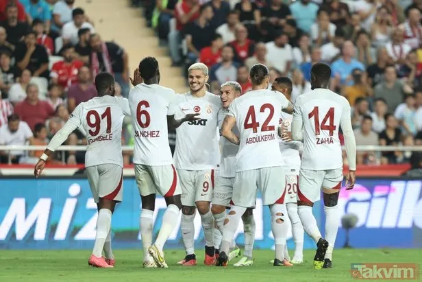 Galatasaray Antalyaspor’u 2-0 mağlup etti!