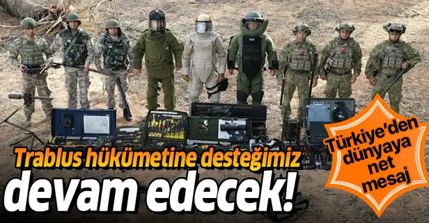 Cumhurbaşkanlığı Sözcüsü Kalın: Meşru Trablus hükümetine desteğimiz devam edecek