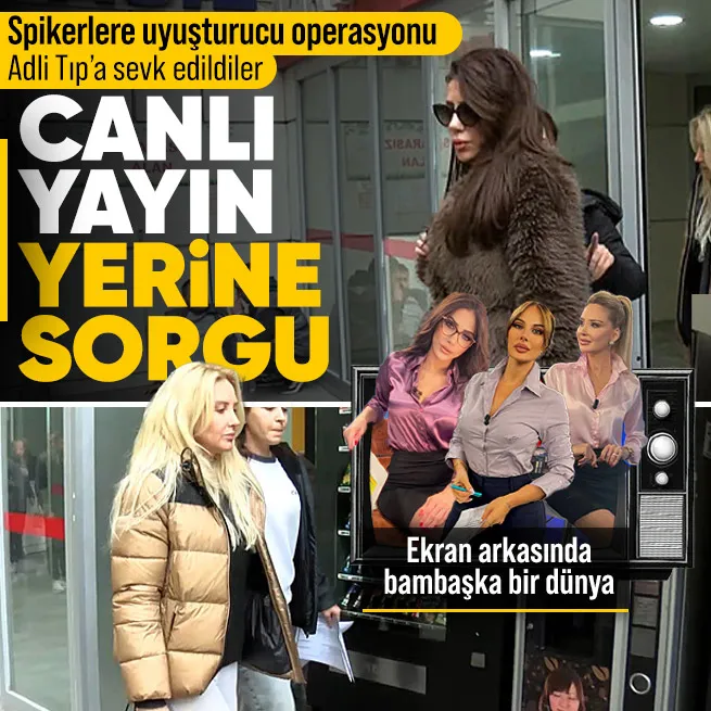 Jandarma’dan spikerlere uyuşturucu operasyonu: Ela Rumeysa Cebeci, Meltem Acet ve Hande Sarıoğlu...