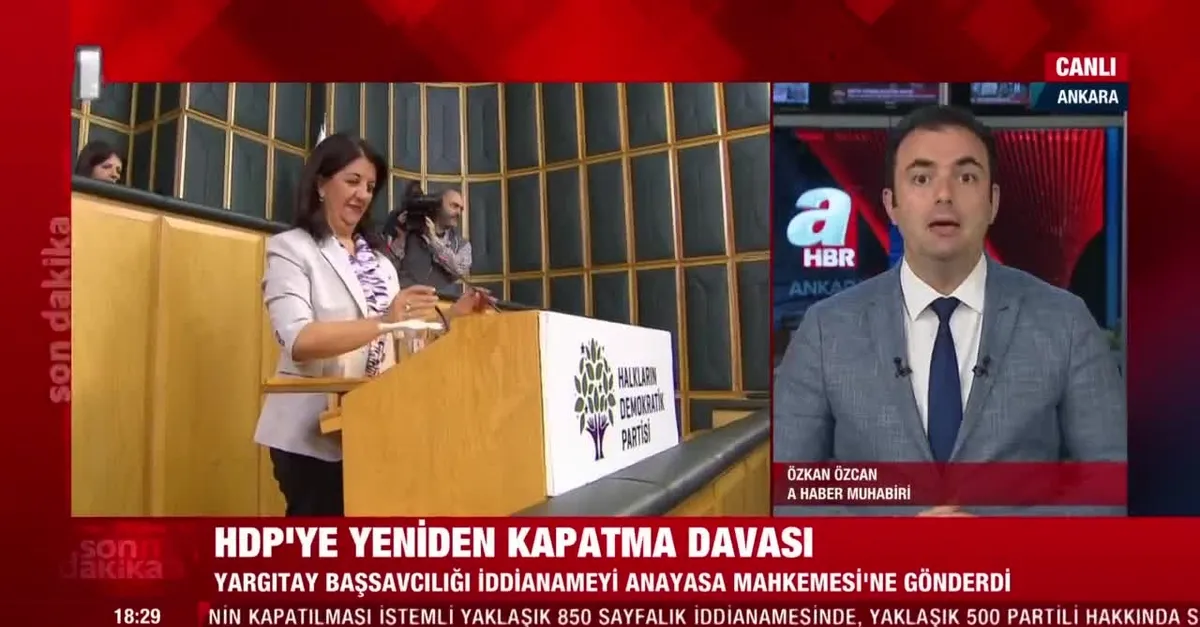 SON DAKİKA: HDP’ye yeniden kapatma davası!