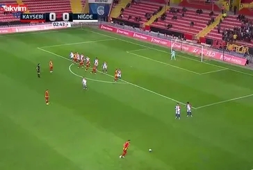 GOL | Kayserispor 1-0 Niğde Belediye Spor