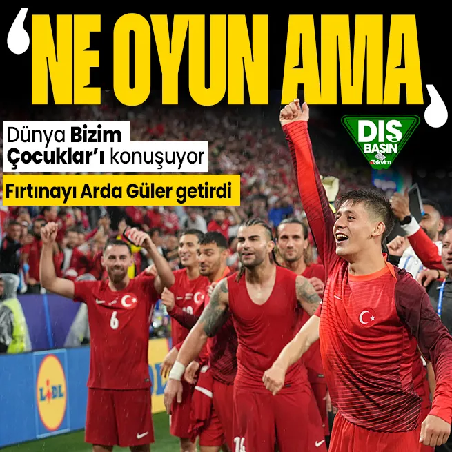 EURO 2024’e Türkiye damgası! Dünya Gürcistan maçını konuşuyor: Dortmund’a fırtınayı Arda Güler getirdi