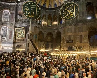 Fethin 569. yılında Ayasofya’da sabah namazı